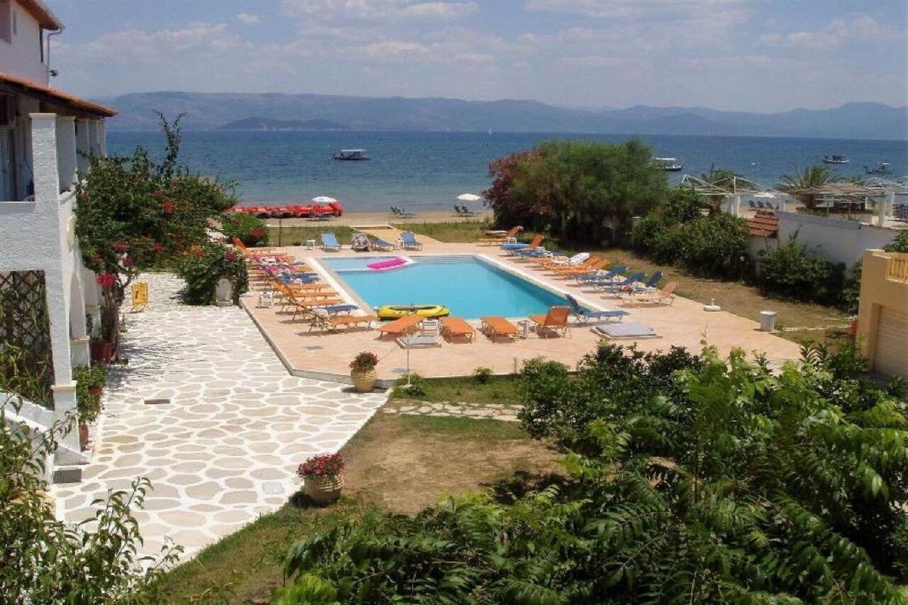 Likourgos Beach Kávos Exteriör bild